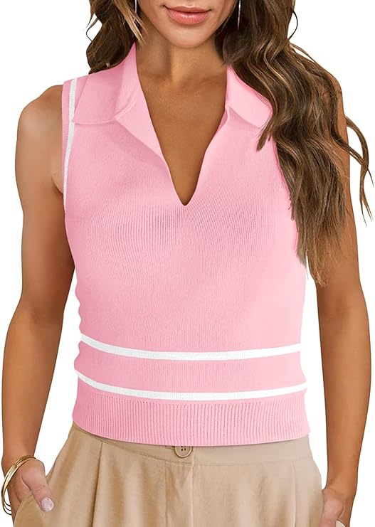 Cropped Sweater Vest