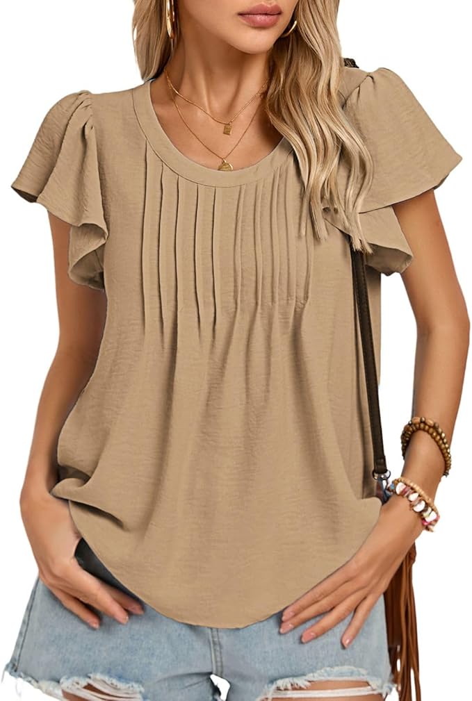 Pleated Blouse
