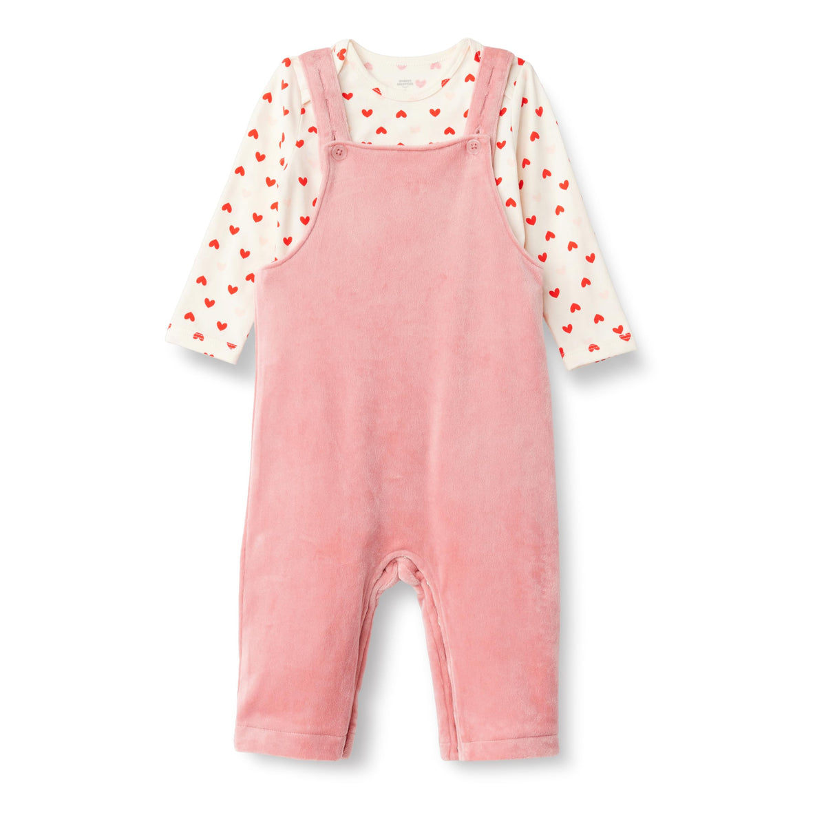 Velour Overall Set