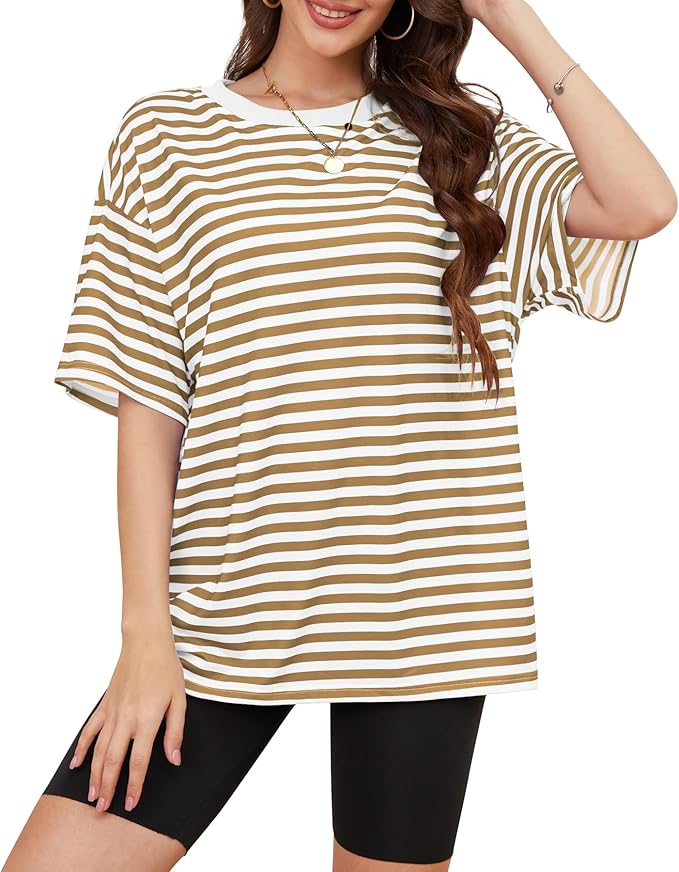Oversized Striped Tee