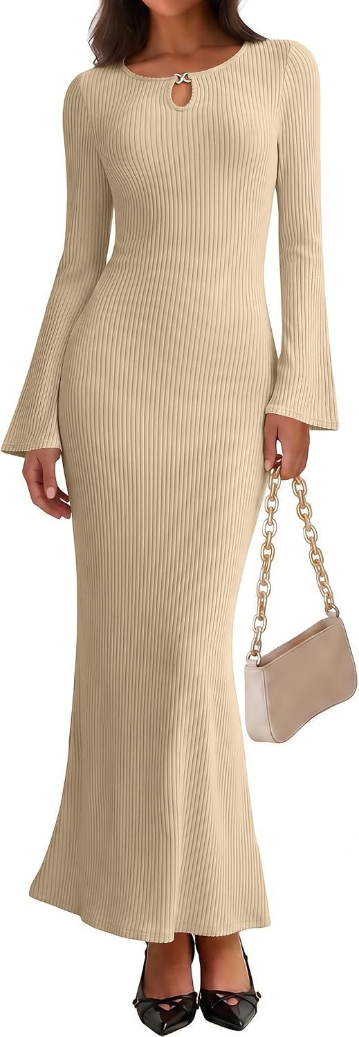 Long Sleeve Sweater Dress