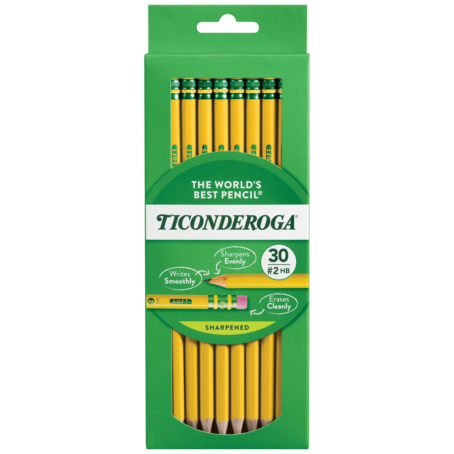 Pre Sharpened HB Soft Pencils 30pk