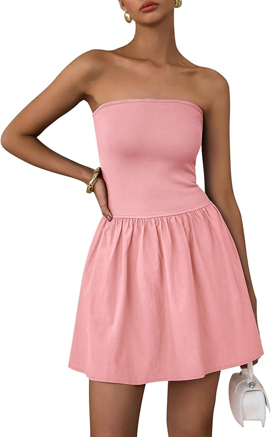 Strapless Mini Dress