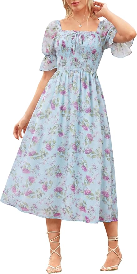 Summer Floral Dress