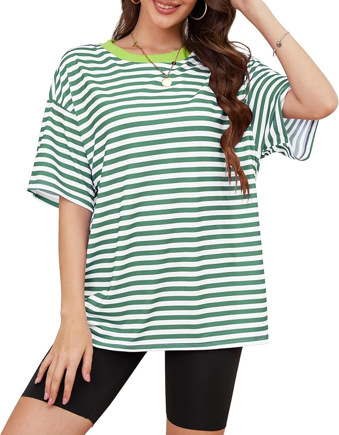 Oversized Striped Tee
