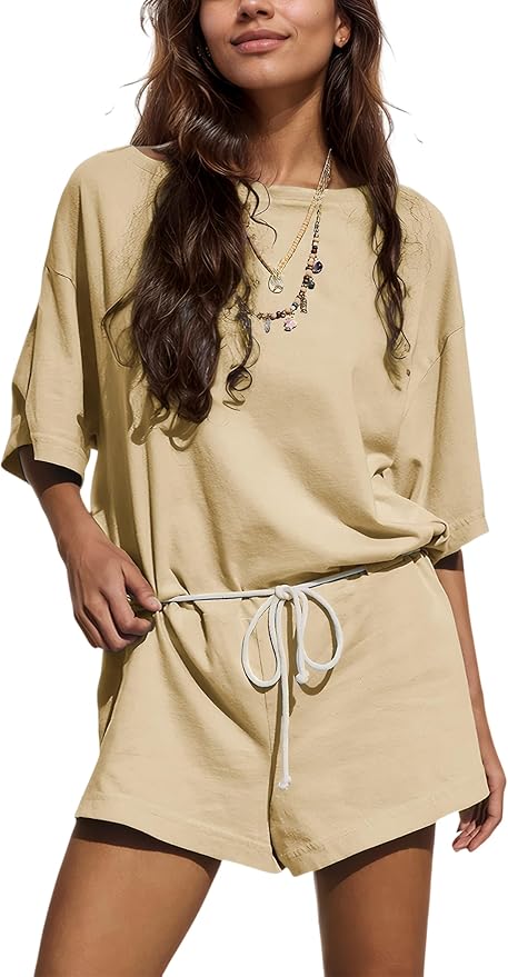 Drawstring Romper