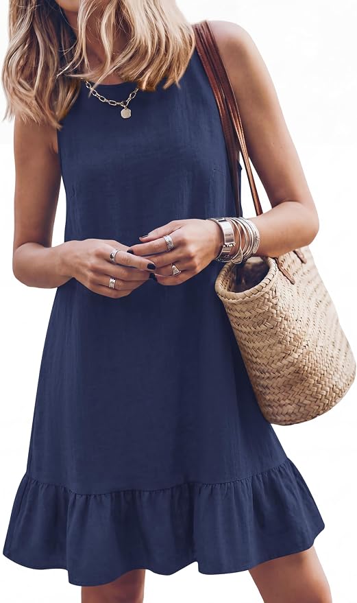 Ruffle Hem Dress