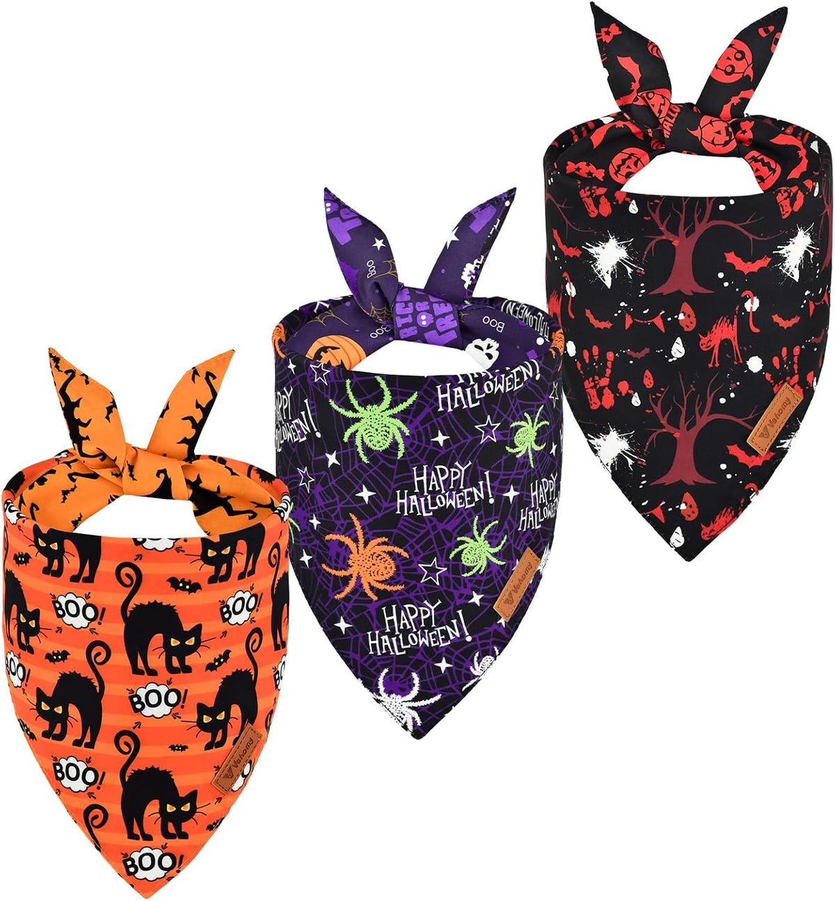 Halloween Pet Bandana (3PK)