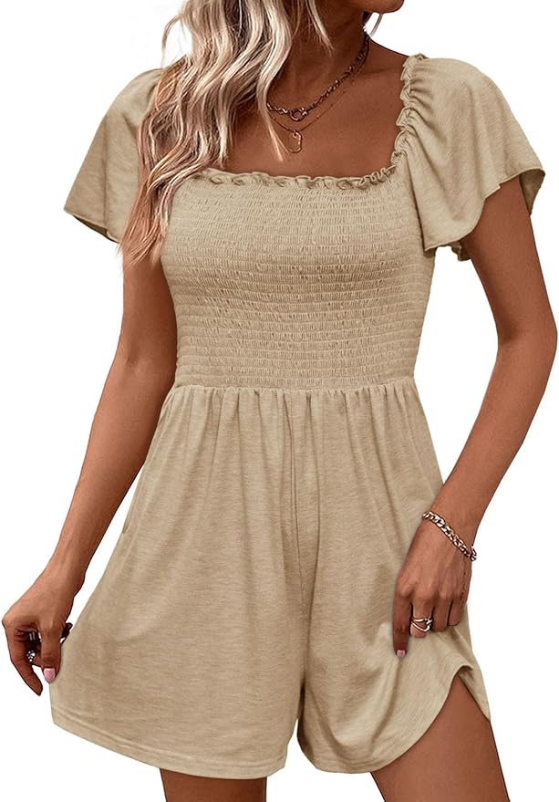 Smocked Romper