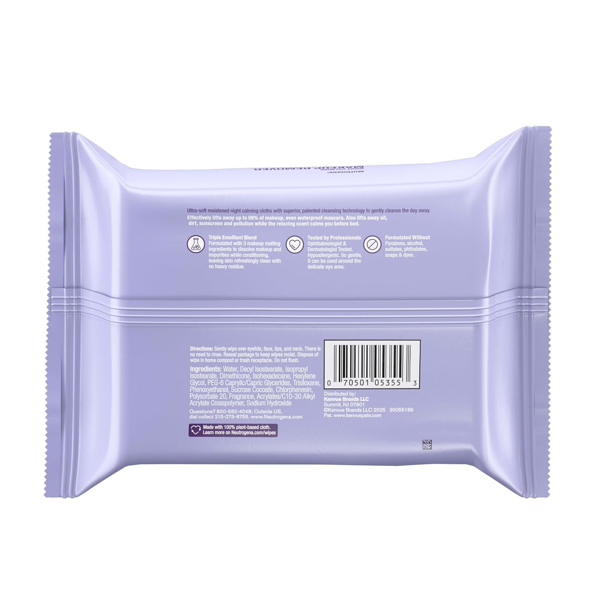 Calming Makeup Remover Wipes (25PK)