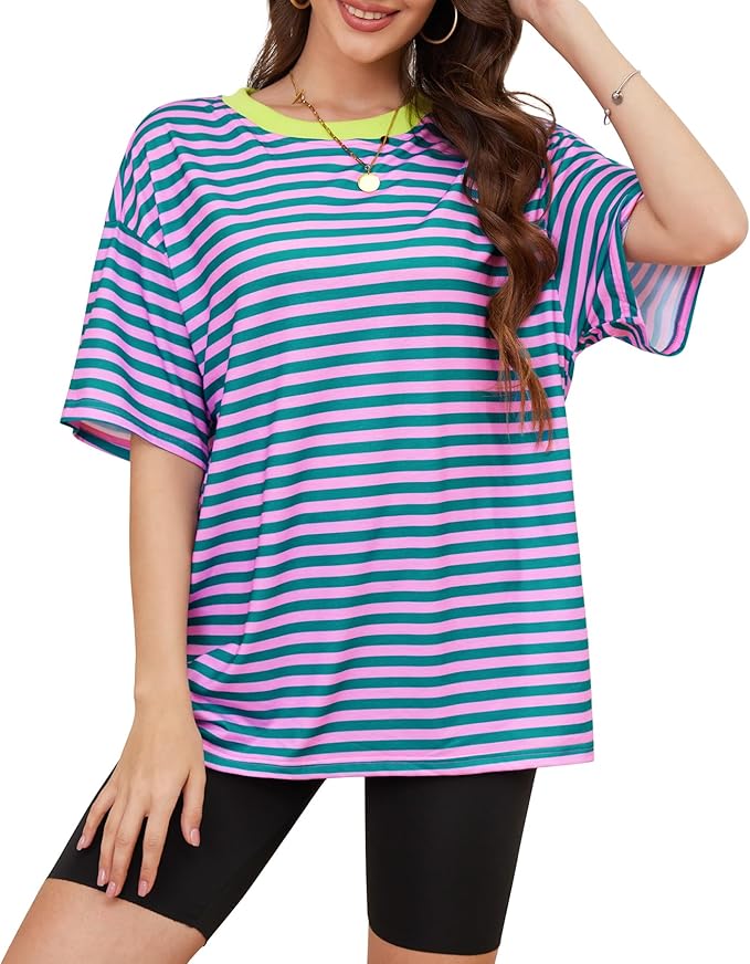 Oversized Striped Tee