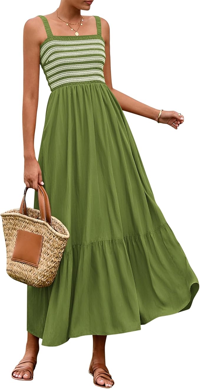 Smocked Flowy Dress