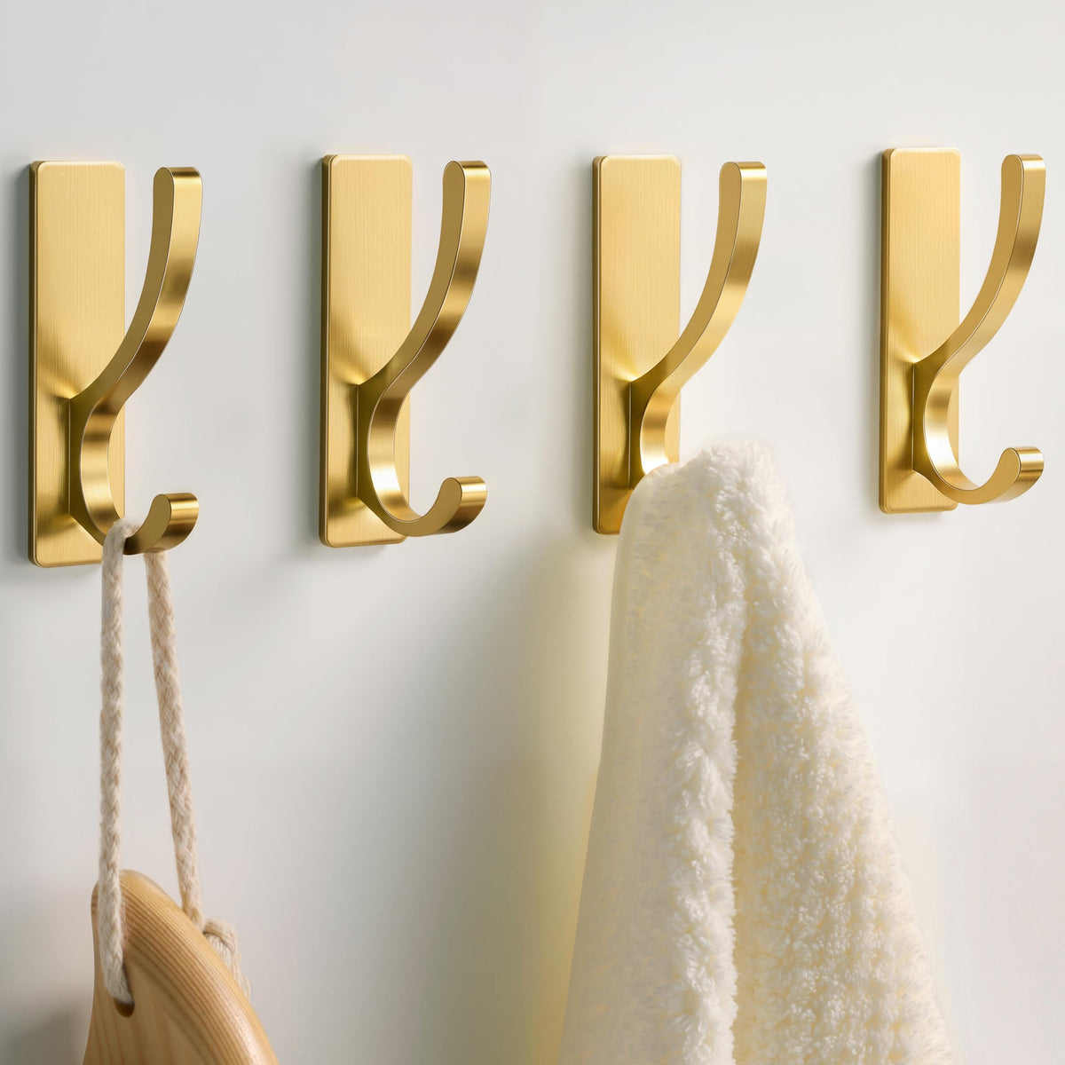 Adhesive Wall Hooks (4PK)