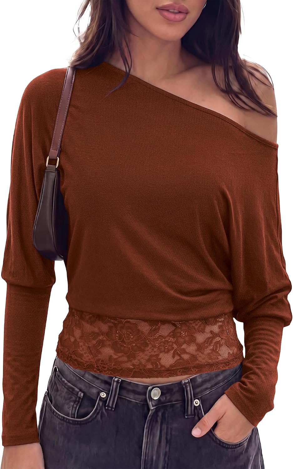 Asymmetrical Off-Shoulder Top