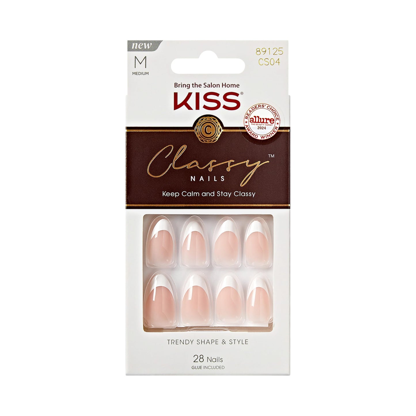 Press On French Tip Nails