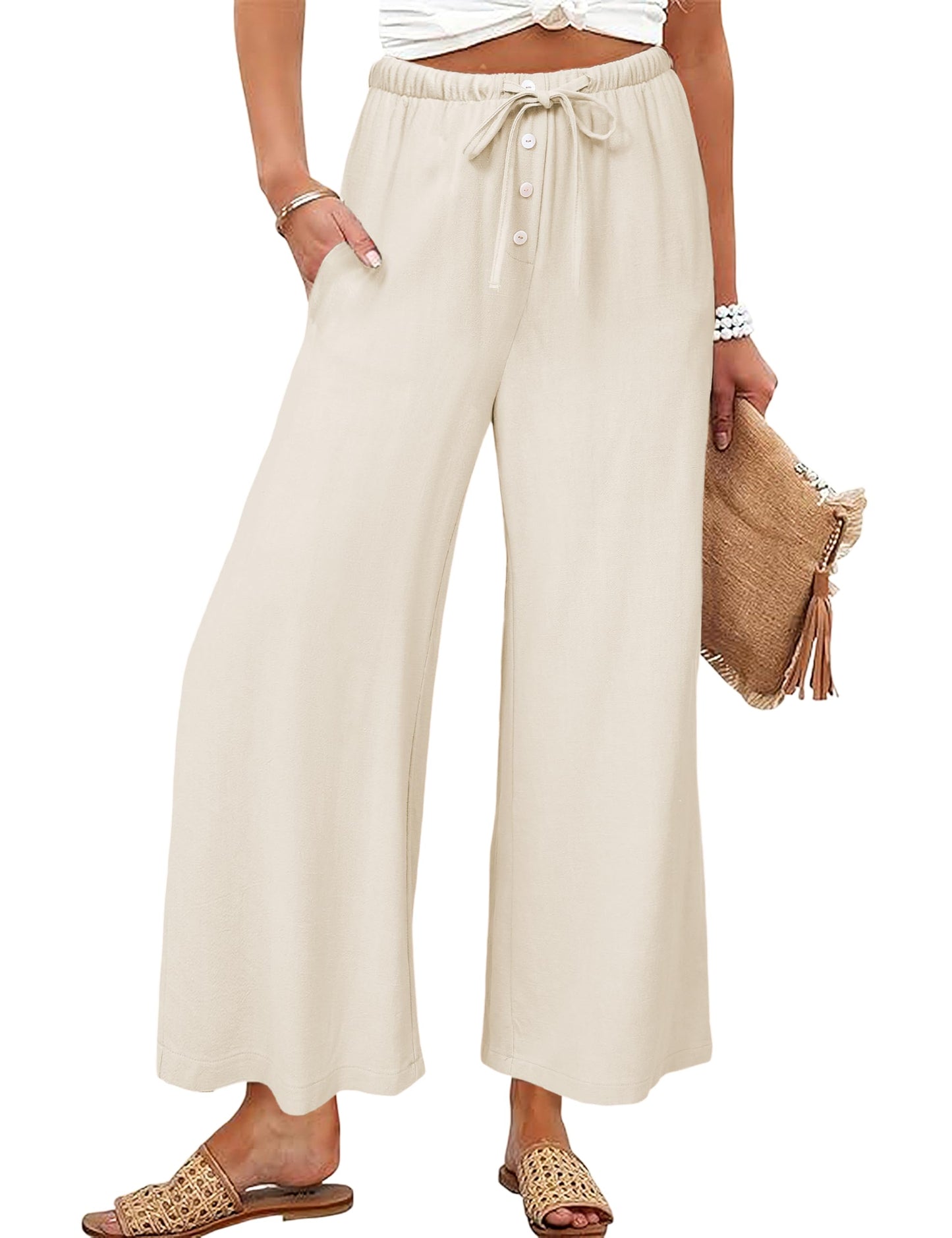 Cotton Linen Pants