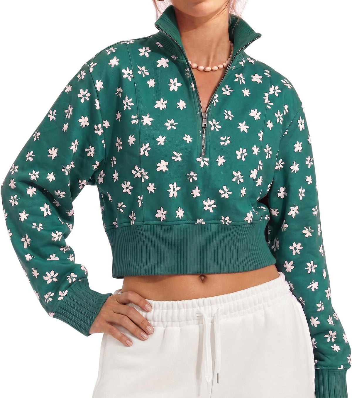 Half Zip Sweatshirt