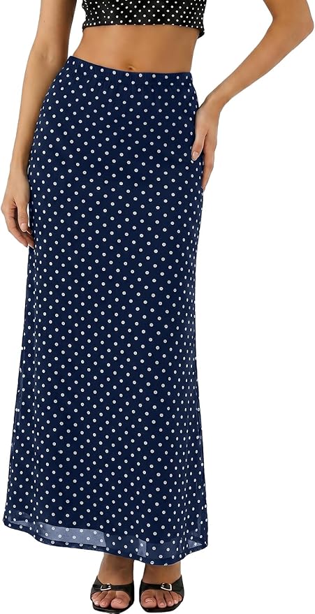 Long Mesh Skirt