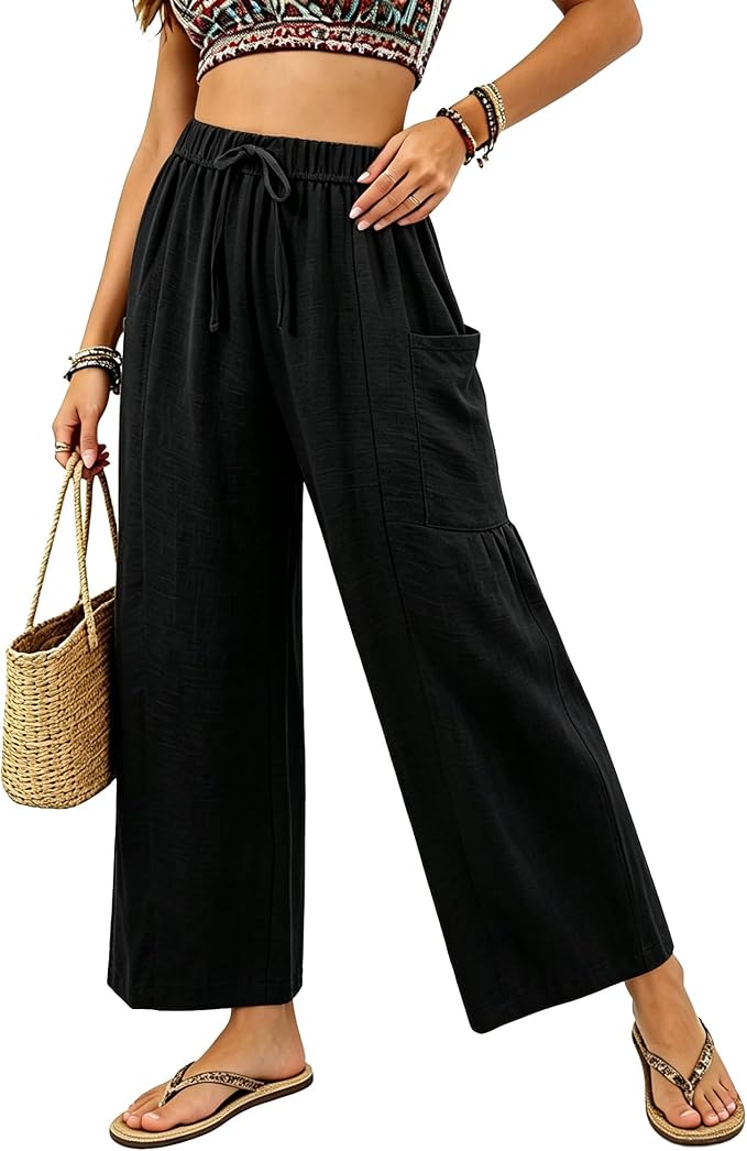 Lightweight Palazzo Pants