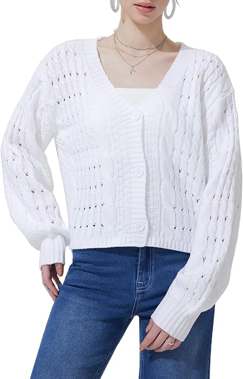 Cropped Cardigan