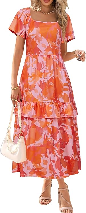 Ruffle Tiered Dress