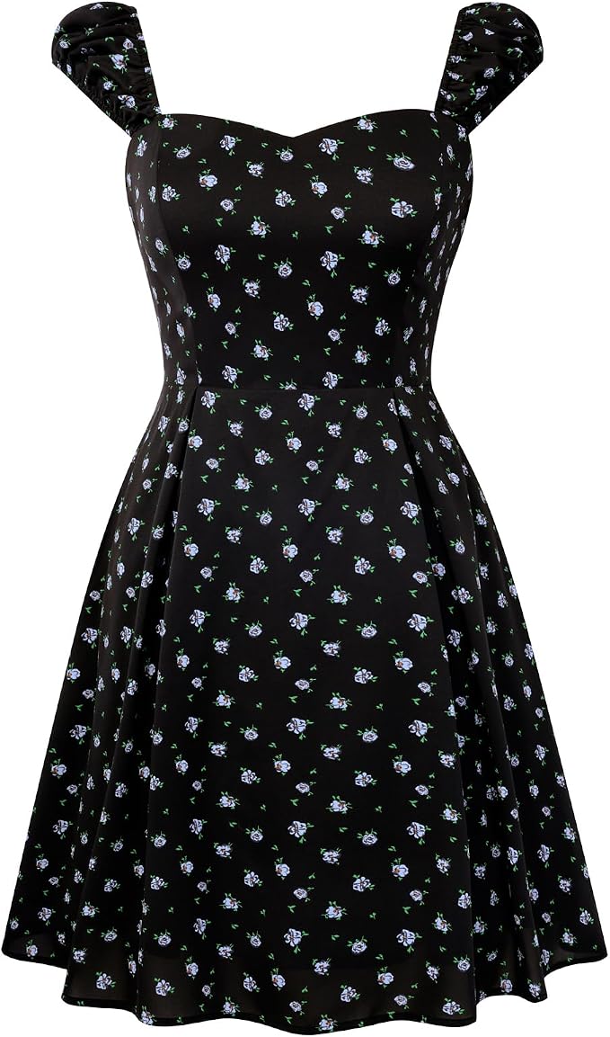 Belle Poque Women's Summer Mini Floral Dress 2026