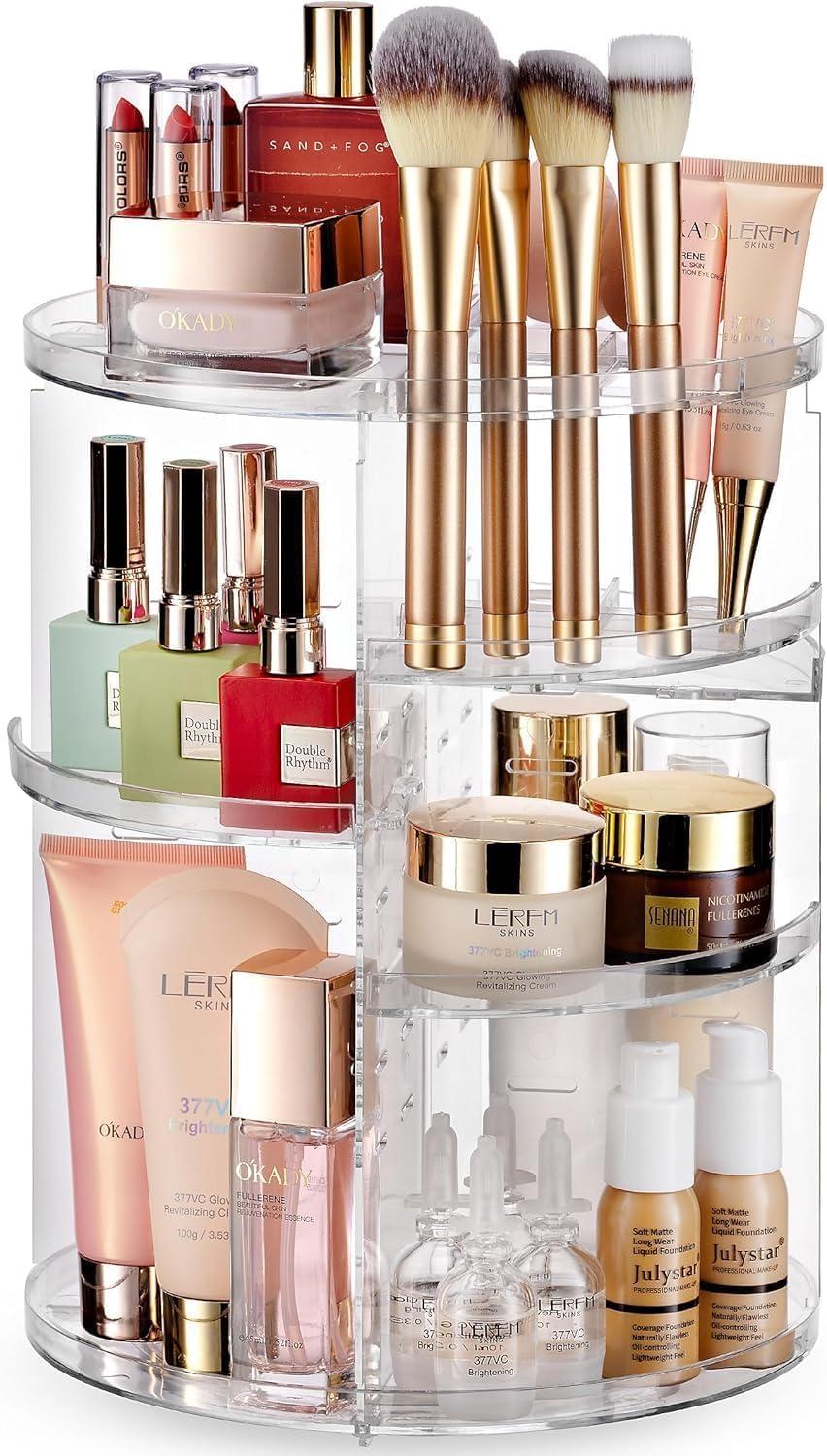 Rotating Makeup Organizer