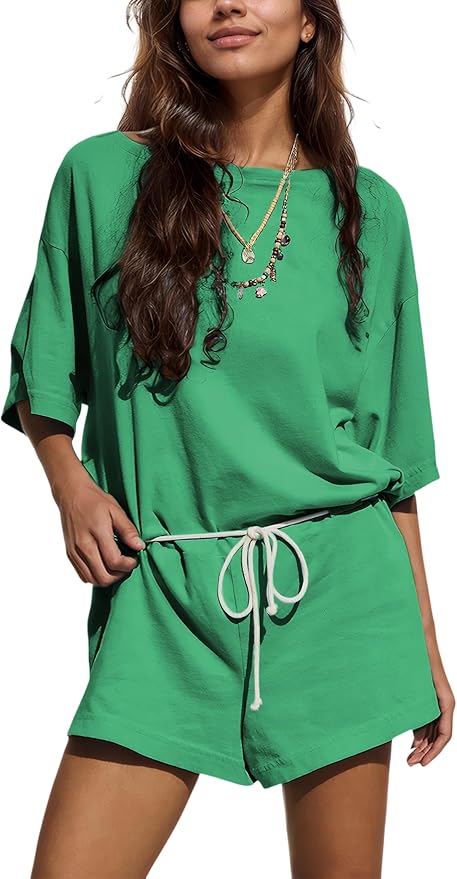 Drawstring Romper