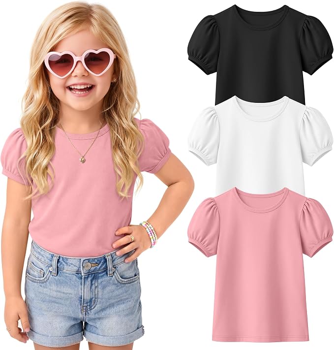 Toddler Girl's Shirts 3pk
