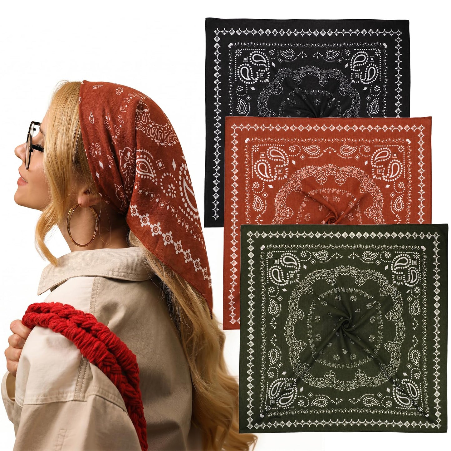 Hair Scarf (3PK)