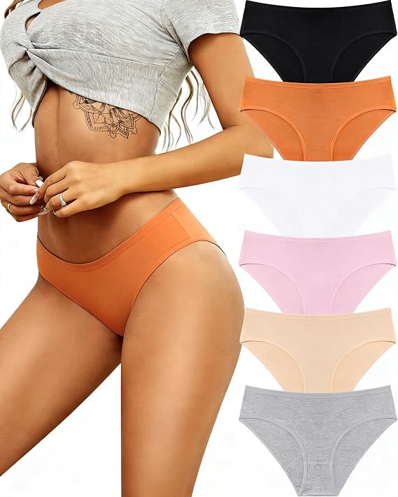 Cotton Hipster Underwear (6PK)
