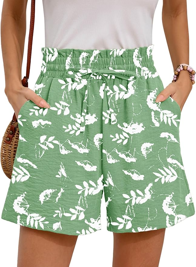 Casual Waisted Shorts