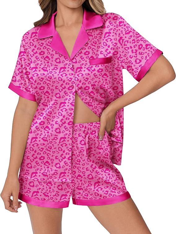 Satin Pajamas Set