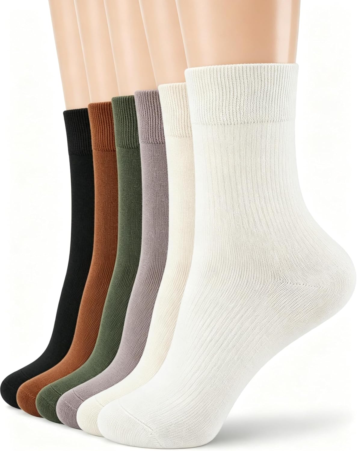 Cotton Ruffle Socks 6pr