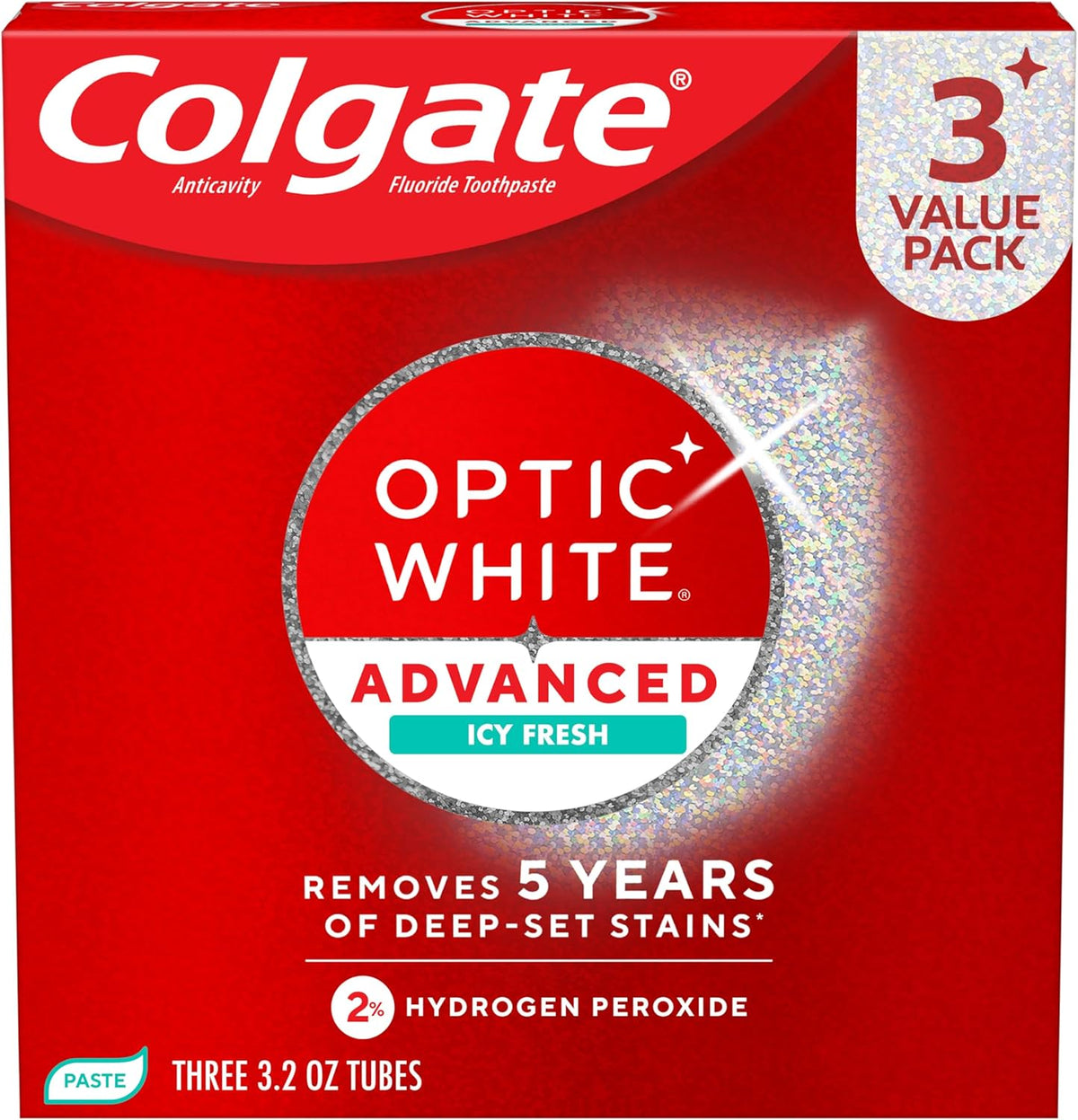 Optic White Toothpaste (3PK)