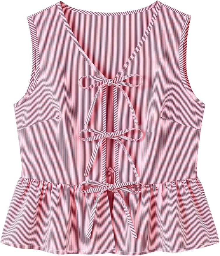 Cotton Peplum Blouse