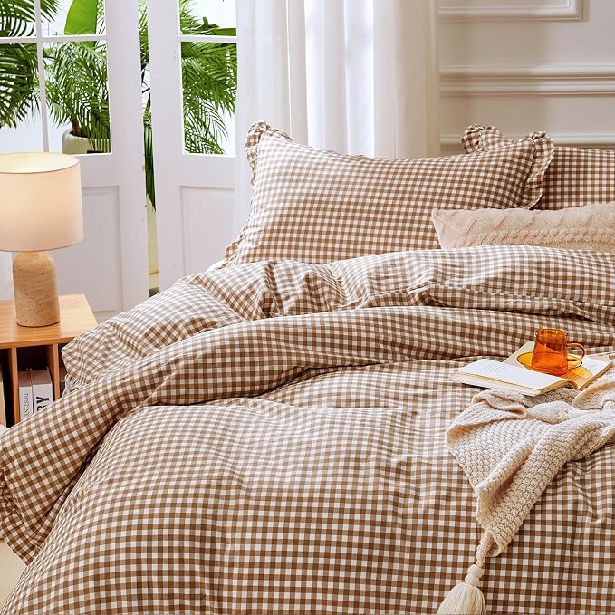 Cotton Gingham Duvet