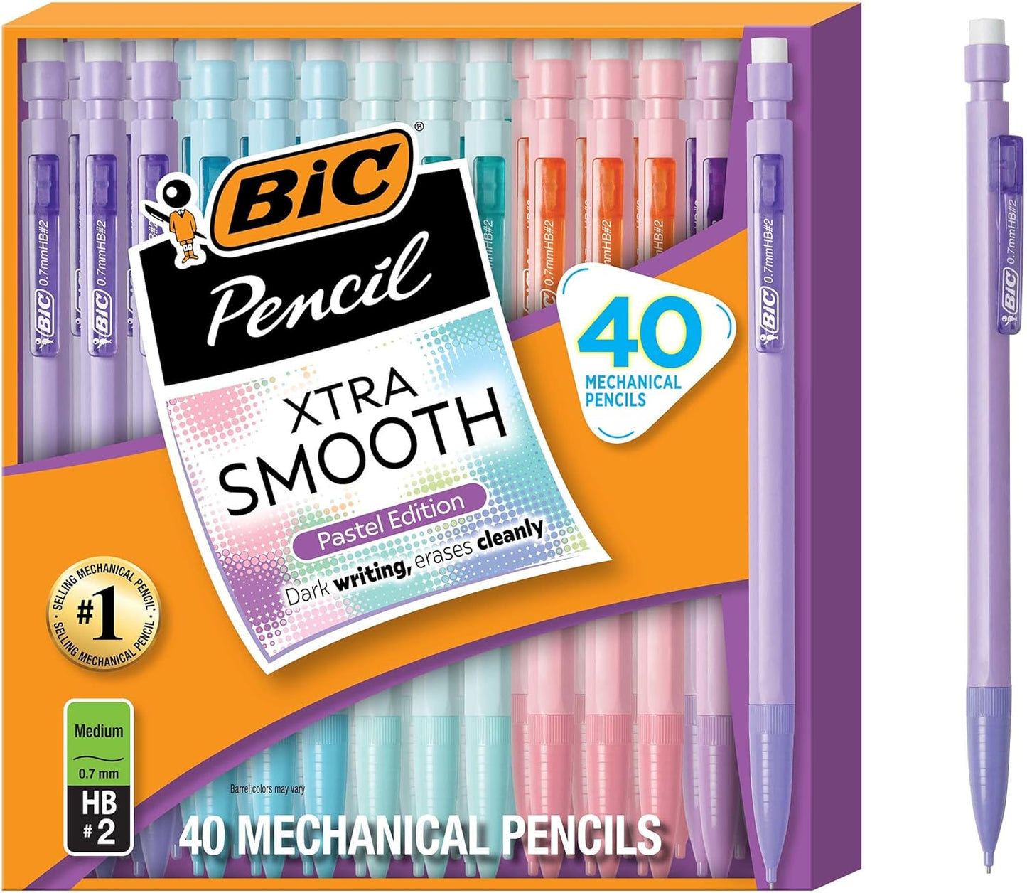BIC Xtra Smooth Mechanical Pencils 40pk