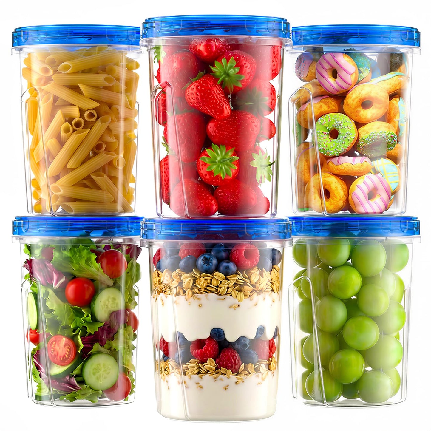 Freezer Storage Containers (6PK)