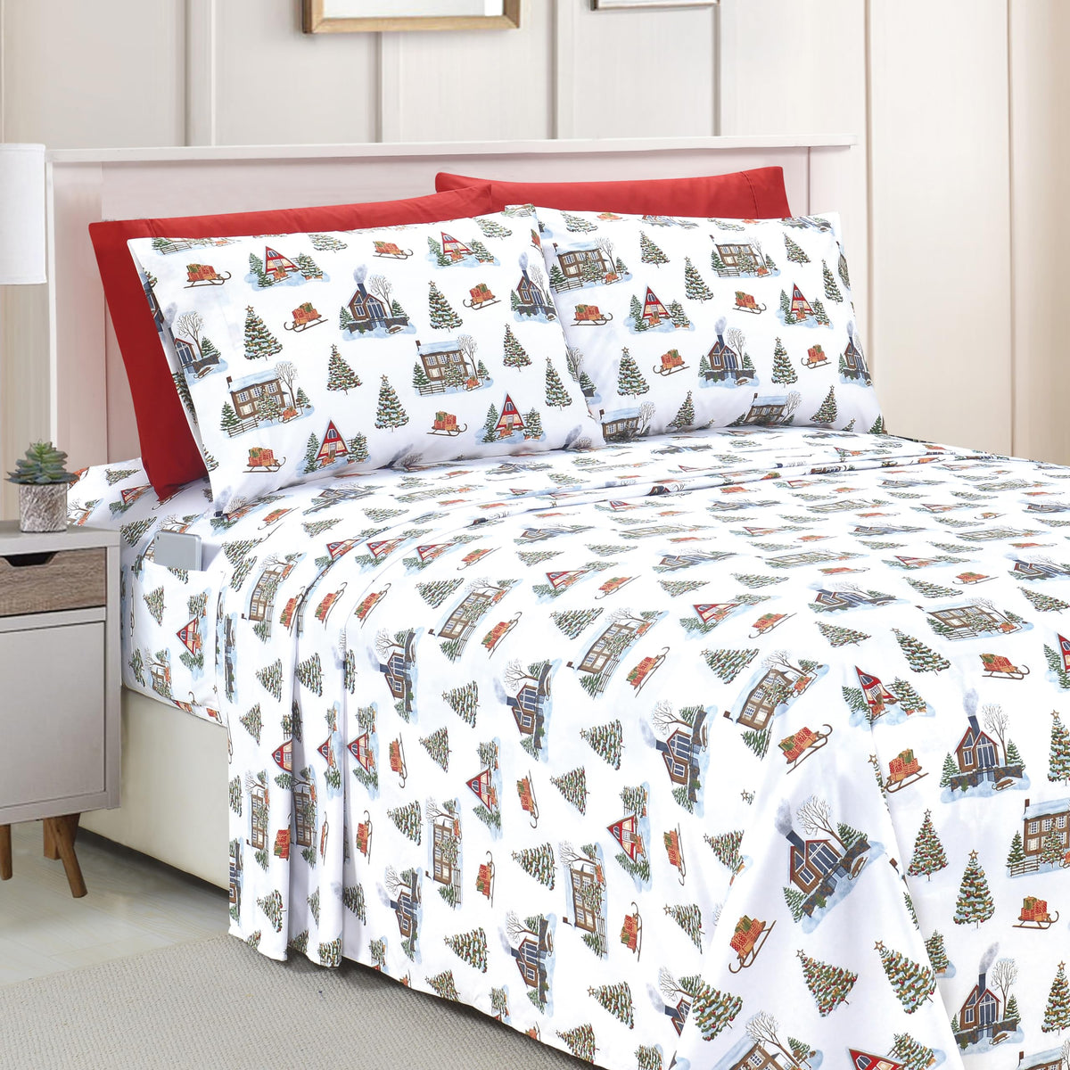 King Holiday Bed Sheets (6PK)