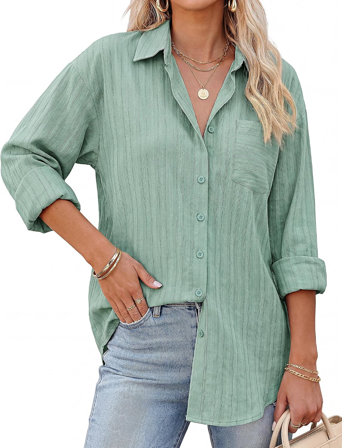 Cotton Oversized Blouse