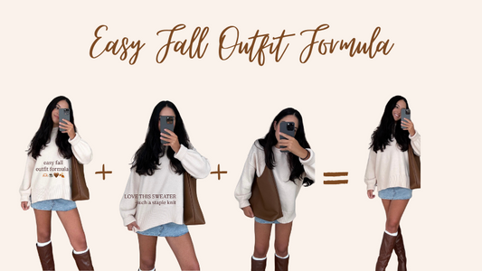 Easy Fall Outfit Formula 🤎🍂