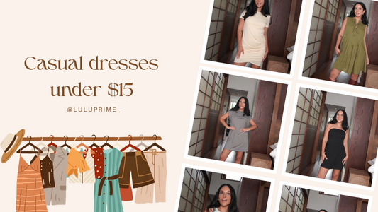 Casual dresses under $15 👗