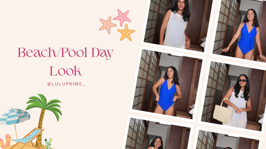My Beach/Pool Day Look 🐚🌺