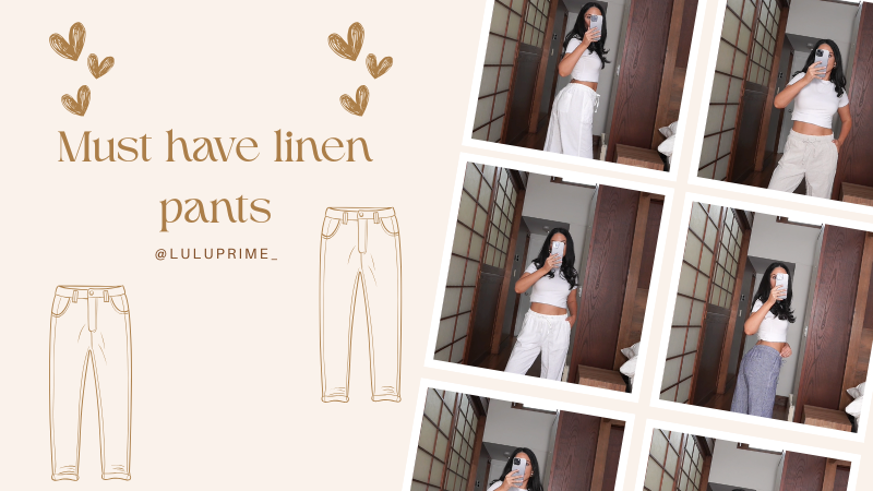 Must Have Linen Pants ☁️