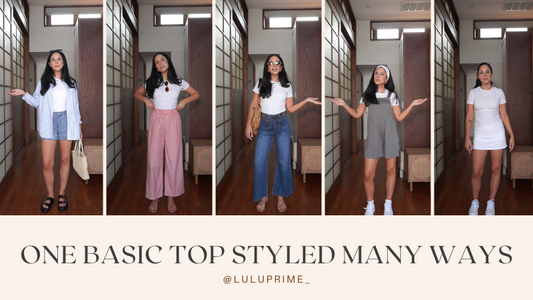 One basic top, endless possibilities ✨