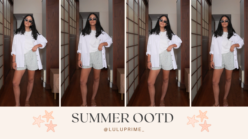 Cute Summer Look 🐚🍋