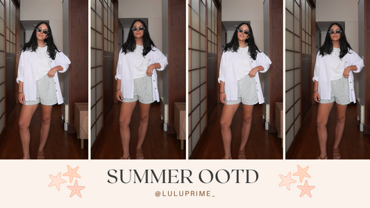 Cute Summer Look 🐚🍋