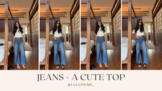 Jeans + a cute top… the Amazon under $20 way 😍