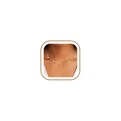 Daisy Gold Necklace